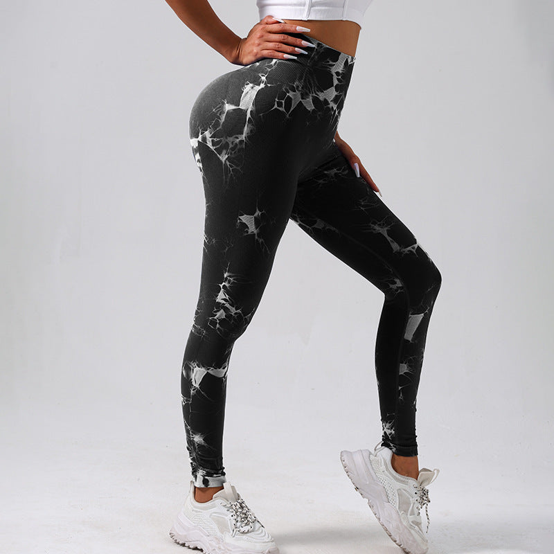 Leggins de yoga Tie-Dye